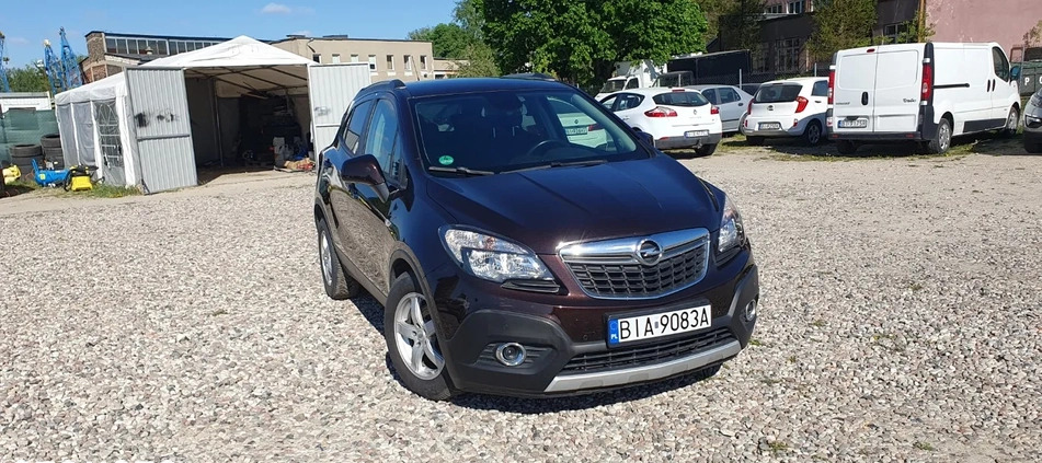Opel Mokka cena 44900 przebieg: 122000, rok produkcji 2015 z Pieniężno małe 667